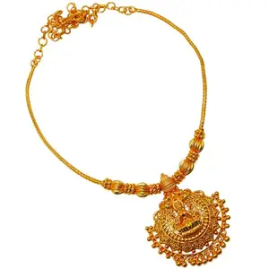 one gram gold plated kodi necklace for women
