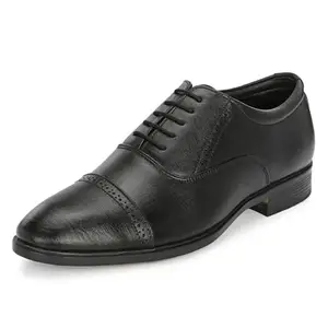 Centrino Men's Formal |Business Casual Lace-Up Derby Dress Shoes | Comfort, Style and Durability for Professional or Formal Wear 6521-1_Black_7