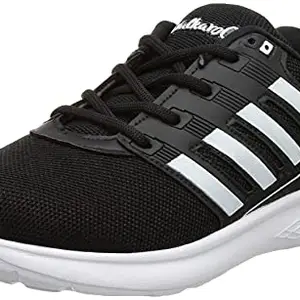 Walkaroo Men's Black Running Shoes - 10 UK (WS3008)
