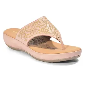 Liberty Womens Gif-224 Peach Slipper - 39