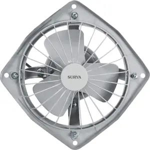 Surya POWER PLUS DBB 225MM Ventilation Fan | Suitable for Bathroom, Off Kitchen