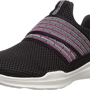 Skechers Womens GO Run MOJO-Caliber Black/Pink Running Shoes -5 UK (8 US) (15120)