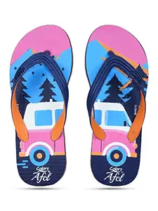 AJANTA Mens Blue slipper