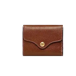 Fossil Women Leather Heritage Brown Wallet Sl8231200
