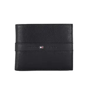 Tommy Hilfiger Black Men's Wallet (TH/HEXTONGCW01CR)