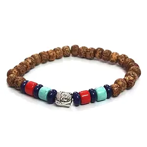 ASTROGHAR Tibetan Bodhi Siddha Auspicious Buddha Powered Natural Lotus Seeds Lucky Charm bracelet For Men And Women