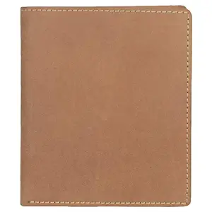 Leatherman Fashion LMN Genuine Leather Unisex Tan Color Wallet 12 Card Slots