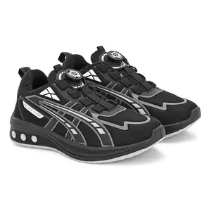 Birde Spin Buckle Walking Shoes for Men Black