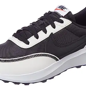 Nike Mens Waffle Debut Se-Black/Black-Phantom Running Shoes-White-Fb7217-001-7Uk, 7 UK