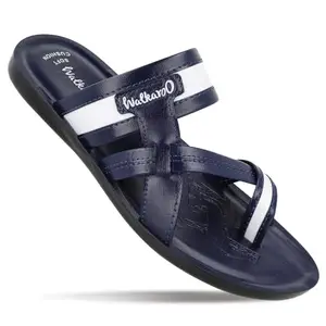 WALKAROO WG5460 Mens Sandals for Casual Wear and Regular use - Blue
