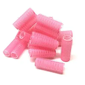 SIYAA Set of 6x 20mm (7/8”) Small Self Grip Hair Rollers Pro Salon Hairdressing Curlers – For Short Hair (M-1)
