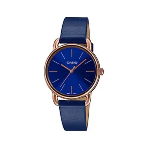 Casio Enticer Analog Blue Dial Women's Watch - LTP-E412PL-2ADF (A1796)