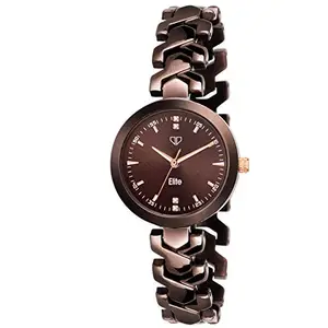 Walrus Elite VIII Series Brown Premium Women Wristwatch