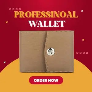 Professional RFID Blocking Wallet for Men and Women, Brown