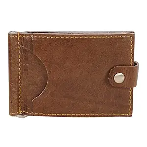 Style98 Style Shoes Tan Smart and Stylish Leather Card Holder