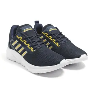 Shoes for Trendy Shoes | Casual Shoes | Sports Shoes | Running Shoes (Mesh Navy, UK Footwear Size System, Adult, Men, Numeric, Medium, 9)