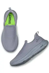 ABROS Men's Comfy Fit ASSG1450 Sports Shoes|Running Shoes|Walking Shoes_Eng.Grey/D.Grey_8UK
