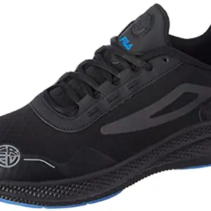 FILA Mens Revolve BLK/ETC BLU LND/IST Running Shoes 11010555 7