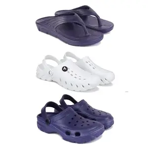 DRACKFOOT Men's Sandals | Lightweight Wear| Stylish & Easy to Wear For Men'S GR-SAN-(3-COMBO)-3153-3145-3121-6