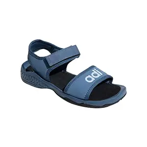 Adidas Men's HOPKAR 23 WONSTE/BLUDAW/CBLACK Sport Sandal-8 Kids UK (GC0746)