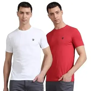 HIBEX POLO Men's Tshirt- Round Neck Half Sleeve Combo Tshirt | Pack of 2 or 3