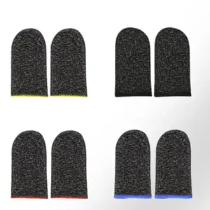 Gaming Finger Cover for PS5 Gamepad Phone Thumb Sleeve Case for PUBG PS4 Breathable Game Controller Finger Sleeve (10 Pcs)