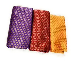 Cotton colors Unstitched Silk Blouse Piece Material Mobile Packing 1 Meter, (100 cm)-D116