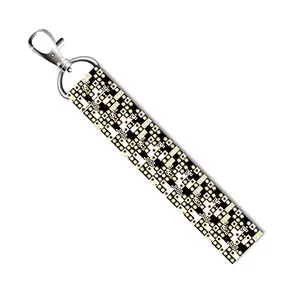 ISEE 360® Flower Pattern Lanyard Tag with Swivel Lobster for Gift Luggage Bags Backpack Laptop Bags L X H 5 X 0.8 INCH