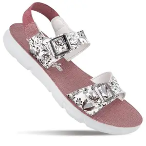 WALKAROO Women's Buckle Comfort Sandals - WE2740 Fig