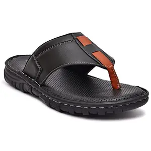 APPELON SHOES Men's slipper/flipflop (Black, numeric_7)