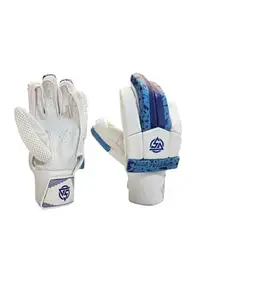 GURDEET SPORTS Special Edition Leather Cricket Batting Gloves||Suitable for Mens|Adult|Large Right Hand||Multicolour