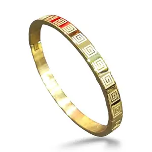 MYKI Spellbound Dazzling Love Bracelet For Women & Girls(6 mm thickness, 2.4 diameter)