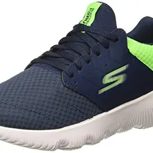 Skechers Mens GO Run Focus-Athos Navy/Lime Running Shoes -11 UK (12 US) (55162)