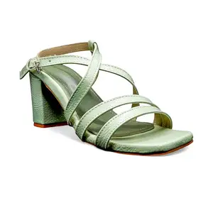 NINEGRAM Fashion Strappy Block Heels for Women| Box Heels for Women| Heels for Women| Sandals for Women| Heels for Girls| Footwear for Women| Heels| A Fusion of Fashion, Comfort, and Versatility|