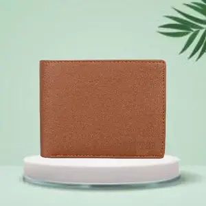 DRYZTOR Men's Leather Wallet Card Pocket tan