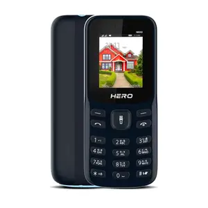 Lava Hero 1800 (Mob Blue), Keypad Mobile with Powerful 1800 mAh Battery, Strong and Sturdy Body, Bluetooth Support, Sleek and Stylish Design price in India.