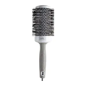 Ceramic + Ion Thermal Brush 55 mm by Olivia Garden (USA) – Round Brush, Heat Resistant Bristles, Ceramic Barrel, Seamless Design, Ideal for Blow Drying, Professional Hair Brush - 1 Unit