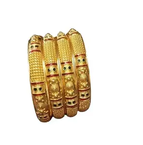 ambey art Traditional Jewellery Gold Plated Bangles for Women