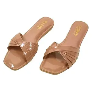 stridelux shoes Stylish V-Cut Flat Sandals