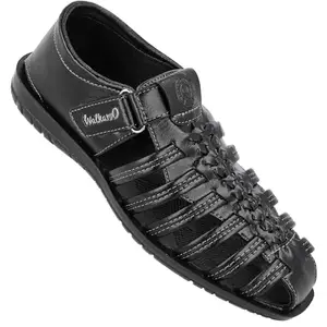 WALKAROO WG5770 Mens Casual Wear and Regular use Sandals - Black