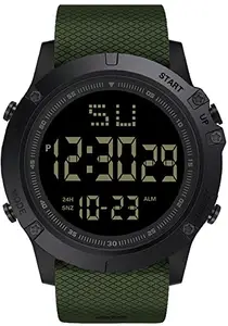 Scarter Multi Function Digital Sport Watch for Boys and Mens (Green)