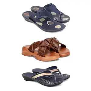 Women's Comfortable Sandal,Casual Lightweight Sandal for Everyday Wear | BTS-(3-COMBO)-1973-1890-1957-8-EURO-39