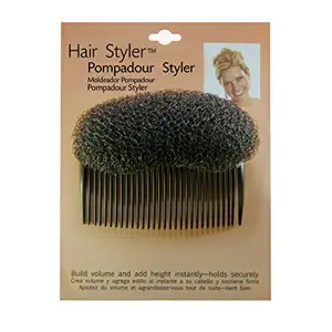 Jac-O-Net Pompadour Comb Hair Styler Black Set of 2