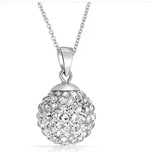 Ananth Jewels 925 Sterling Silver Pendant with Chain for Women