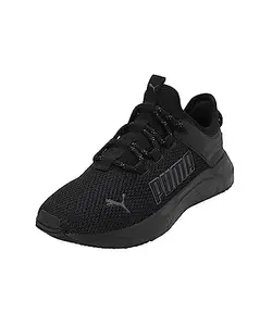 Puma Unisex-Adult Softride Astro Slip Black-Cool Dark Gray Running Shoe - 9 UK (37879901)