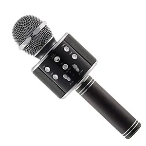 Ethic Wireless Bluetooth Microphone Karaoke Round Mike for iPhone, Android Microphone(Assorted Color)
