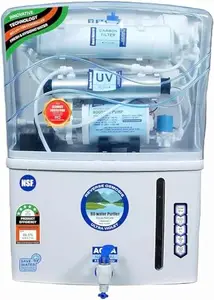 RO UV Water Purifier with Mineralizer, Carbon Filter, 99.5% Efficiency, 50x40x18 cm