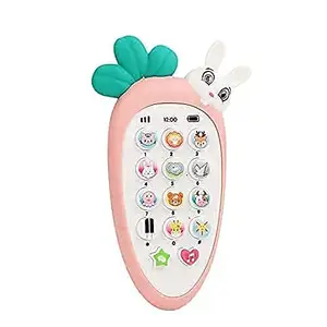 QURAX Kid's Digital Mobile Phone with Touch Screen Feature || Learning Kids Mobile || Amazing Sound and Light Toy (Print May Vary) (Multicolor) price in India.
