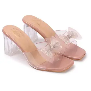 Women's Open-Toe Block Heel Pumps for Office and Formal Occasions