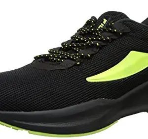 Fila Mens Aperto BLK/LIM PNCH Running Shoe - 8 UK (11009173)